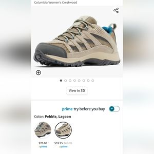 Columbia Women's Crestwood 8.5 Wide